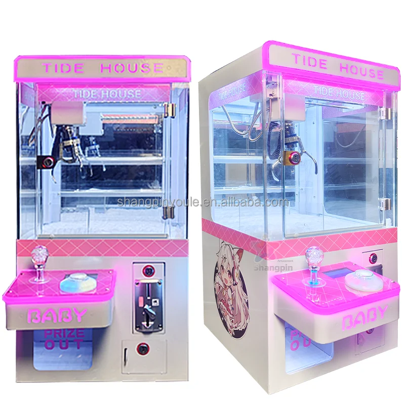 

Hot Selling Small Toy Claw Crane Wholesale Mini Doll Machine Coin Operated Gift Machine for Amusement Park