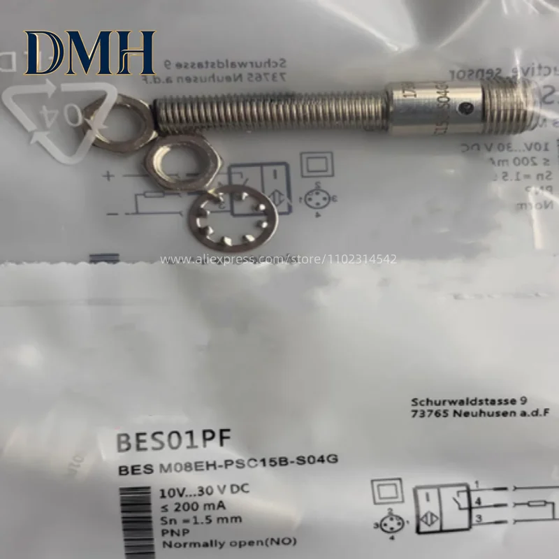 

Dmh .BES M08EH-PSC20B-S04G BES M08EH-PSC15B-S04G BES M08ME-NSC15B-S04G Новый высококачественный датчик приближения