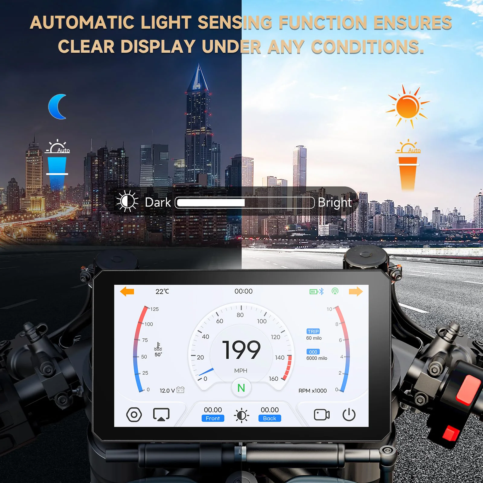 BMW용 Carplay Per Moto, 매직 휠 XR M1000 R1200GS R1250... - 2