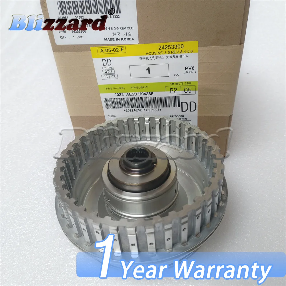 Nouveau Boîtier de tambour d'entrée d'embrayage de Transmission 6T45 6T40 6T40E 6T45E 24253300 24263527   3-5 inverseur pour CRUZE BUICK CHEVROLET