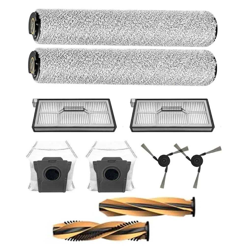 

Комплект для робота-пылесоса MOVA Z60 Ultra/Z60 SA: основная щетка, боковая щетка, фильтр, мешок для сбора пыли, ролик, насадка для мытья полов