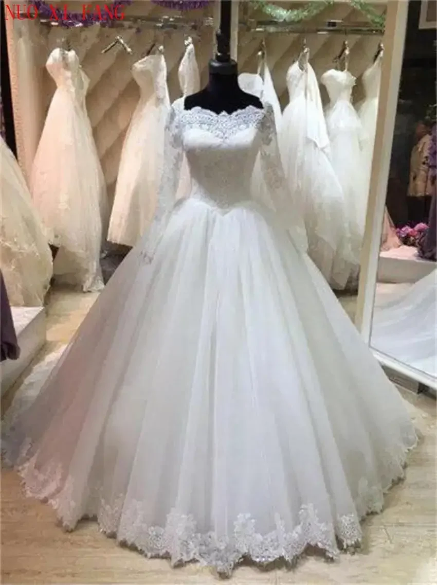 Long Sleeve Wedding…