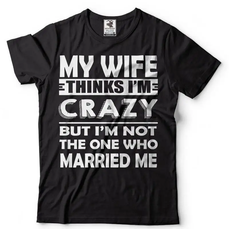 تي شيرت الزوج لعيد ميلاد مضحك