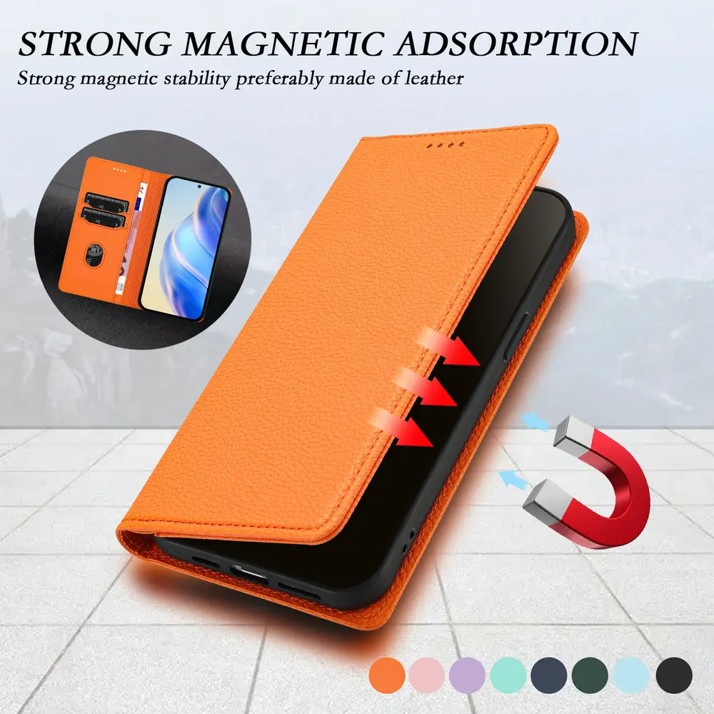 Funda protectora de cuero RFID 360 para iPhone 17 Pro MAX 2025, Funda con tapa, Funda con tarjeta magnética, Funda para iPhone 16 Plus 16E 17 Air Wallet Coque