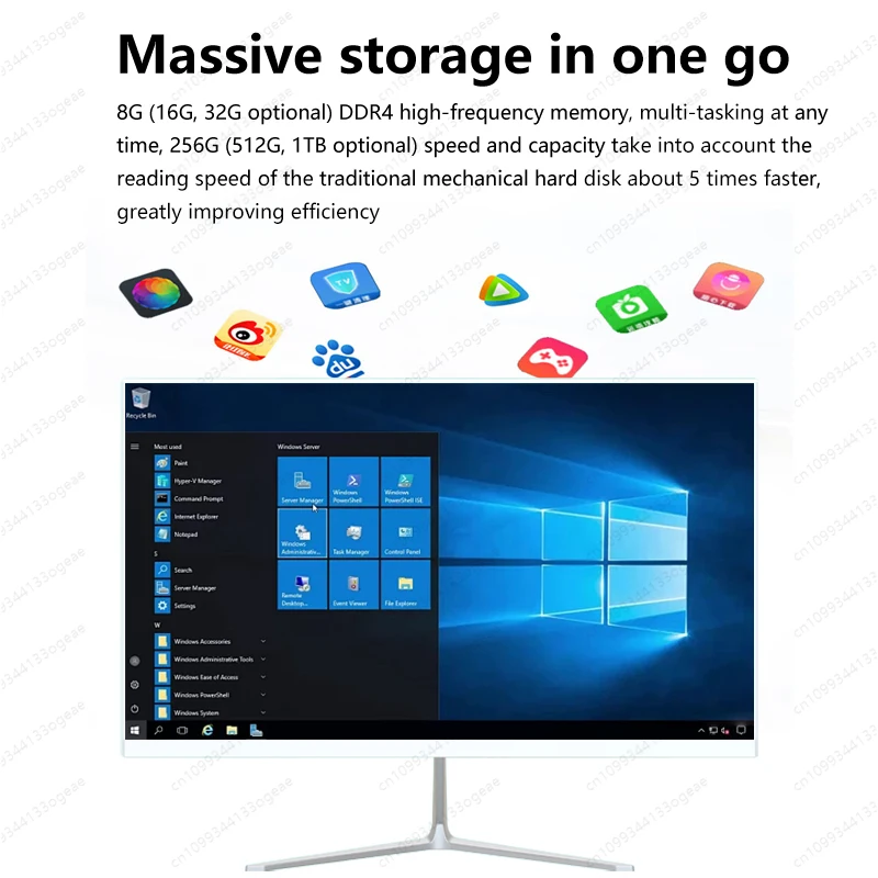 24" All-In-One Desk…