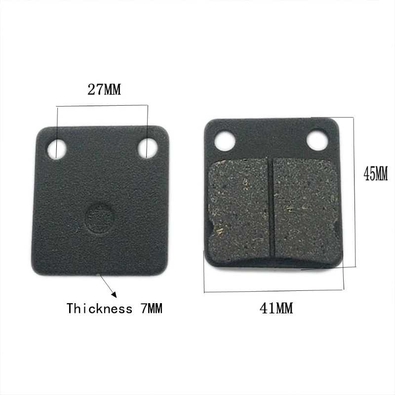 Motorcycle Front Brake Pads Semi-Metal Asbestos Free Disc Brake Pads Apply To GL125 GL145 VF125 T8 Motorcycle Accessories