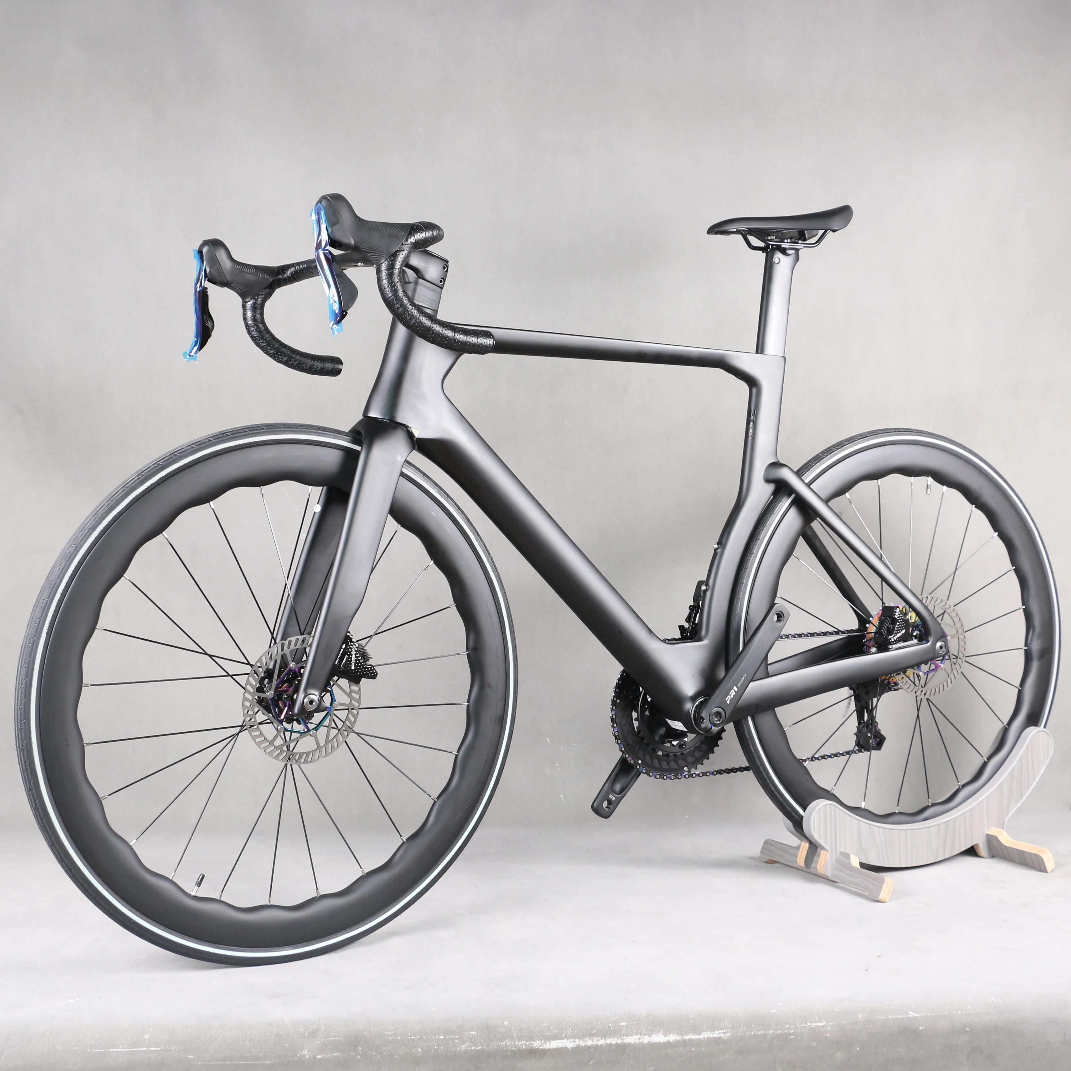 TT-X80 自転車フルカーボン軽量ロードバイク WheelTop ワイヤレス電気