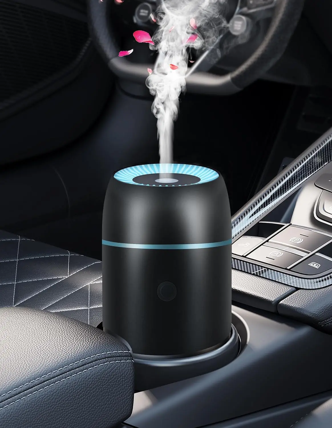 

Mini Ultrasonic Car Diffuser 100ml USB Aromatherapy with Colorful Lights for Home Office Bedroom