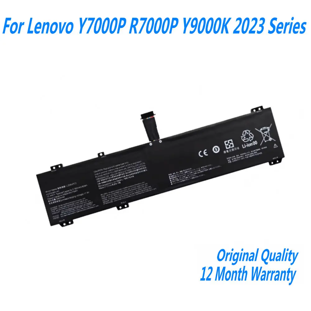 NEW L22B4PC0 Laptop Battery For Lenovo Y7000P R7000P Y9000K IRH8 2023 Series L22M4PC0 L22C4PC0 L22X4PC0