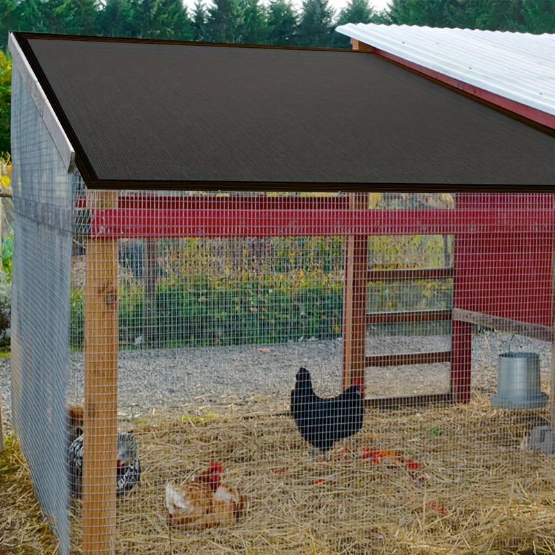 

High-Density Polyethylene Sunshade Net with Durable Copper Buckle Design, Suitable for Gazebo Installation It Provides 90% Sun Protection.