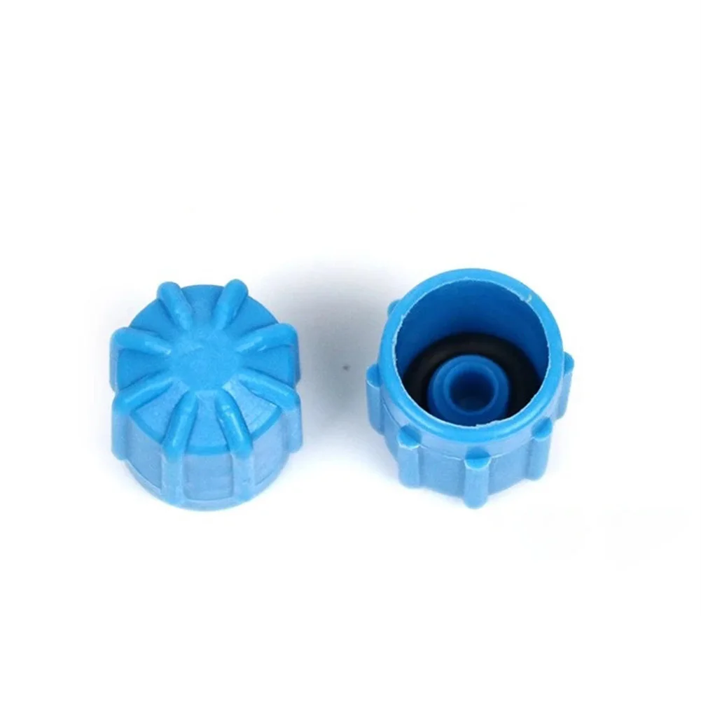 Set of 6 For R134a AC Valve Covers for M8 M10 Systems with Clear Color Coding for Leak Prevention and Maintenance