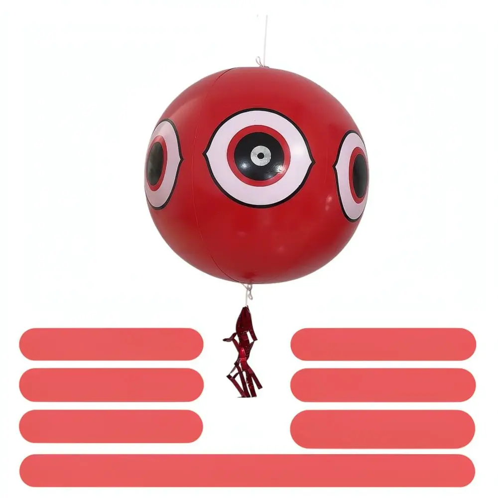 Outdoor Farm Orchard Bird Repellent Balloon Inflatable PVC Predator Eyes Protection Device Effective Garden Scare Tool