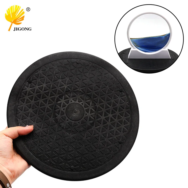 360-Degree double-sided turntable, turntable multi-purpose item display art painting coloring clay sculpture turntable