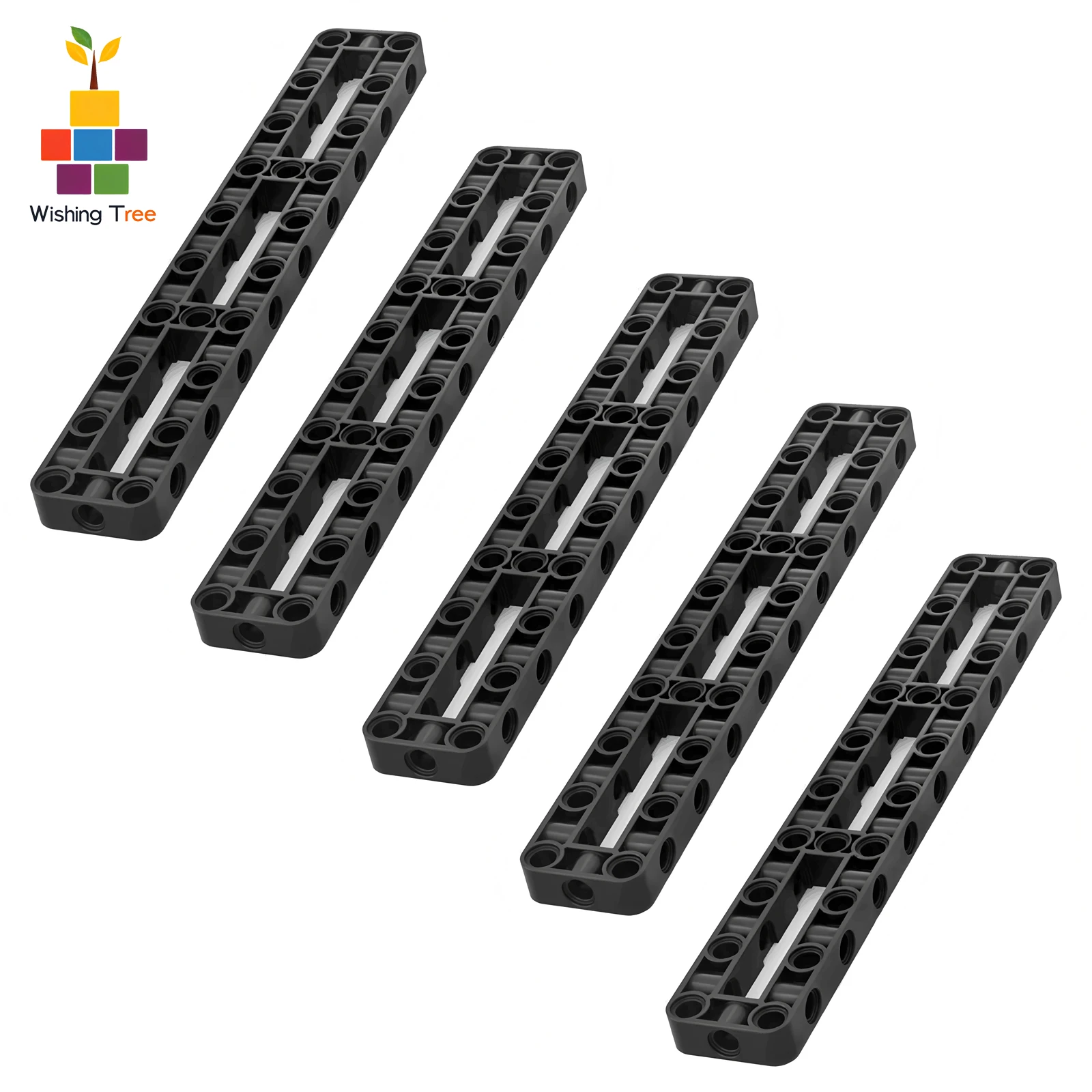 

5 шт. 3x19 рамка подъемника с центральными лучами для строительных блоков MOC DIY модель автомобиля строительный набор