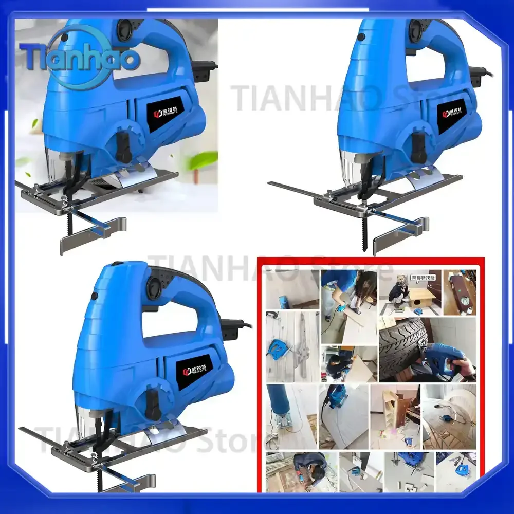 Electric Jig Saw for Tungfull Household Chainsaw Multi-function Reciprocating Wood Wire Saw Mini Cutting Machine Woodworking