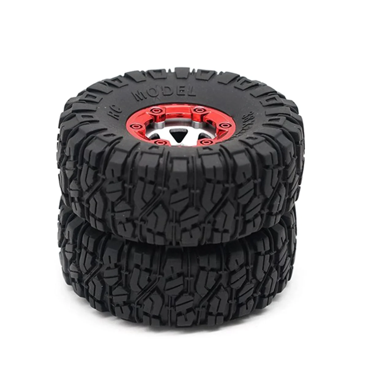 1:12 RC Truck Crawlers 100mm Rubber Tires Tyres with Wheel Hex for Wltoys 12428 12423 FY01 FY02 FY03