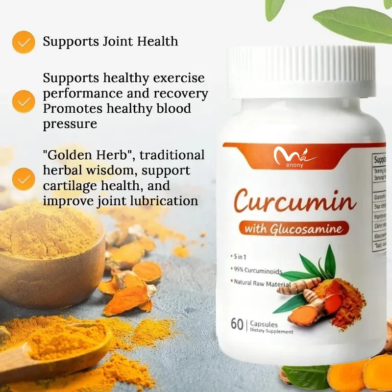 Health Wellness And - Curcuma 95% e Glucosamina Contengono Ciliegie