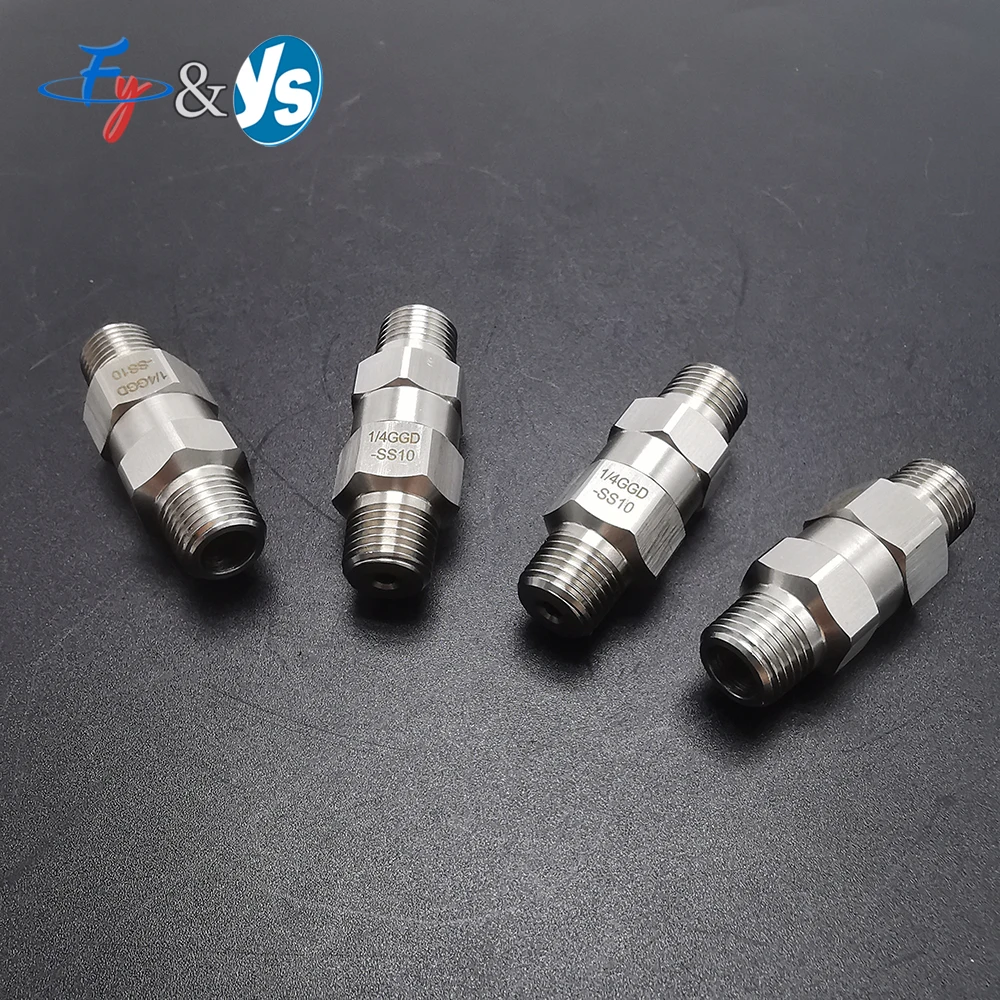 Stainless Steel GGD Solid Conical Spray Nozzle High Pressure High Strength Impact Cleaning Nozzle Industrial Washing