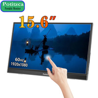 15.6 Inch Portable Monitor 1920x1080 TouchScreen 16:9 IPS Panel 60Hz  For PC Gamer PS4 PS5 XBOX Stick Switch Raspberry PC Displa