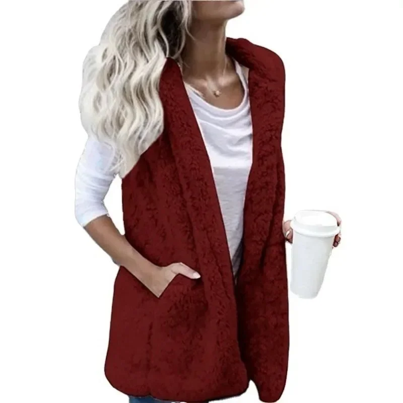 

Women's Faion Large Vest And Fur 4 Seasons S Size Clothing Item No Brand Registered Trademark Autumn 2024 Other Material 00%