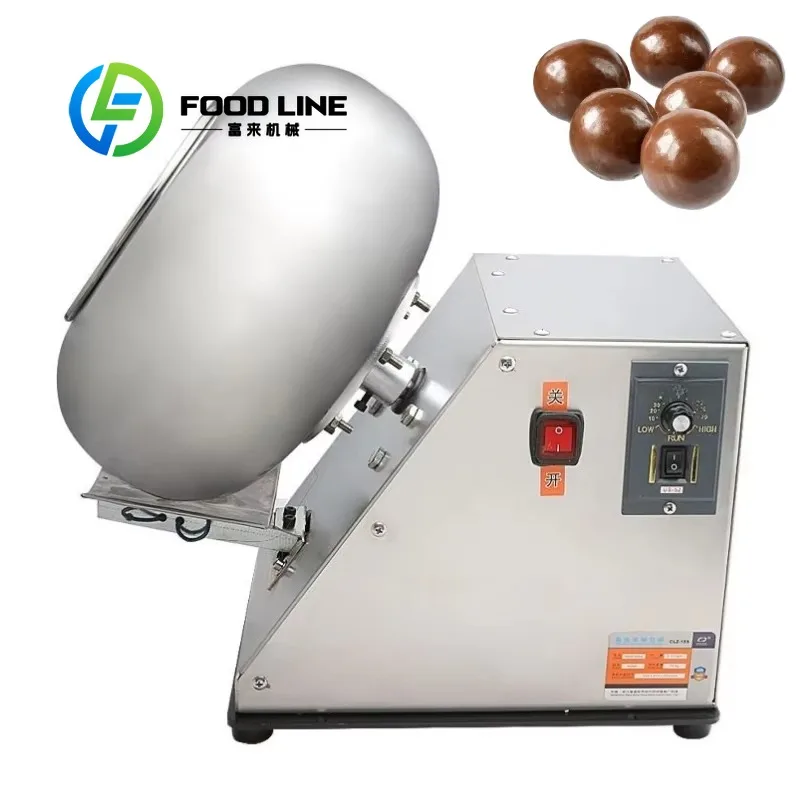 Small Food Factory Sugar Coating Machine, Full-automatic Continuous Wrapping Processing Equipment