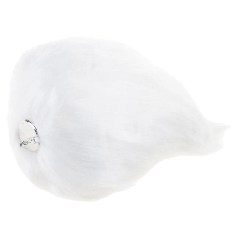 dxaeバニーコスチューム動物コスプレコスチュームフェイクファーズバニー耳ヘッドバンドバニーハロウィーンドレスアップパーティー小道具のための尾