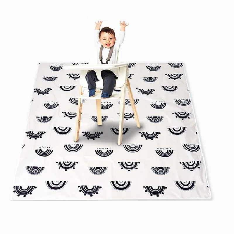 Mod yFlute-Tapis de jeu pliable antidérapant pour enfants, couverture pliante pour bébé, polymère de jeu, tapis de sol souple, nouveau design