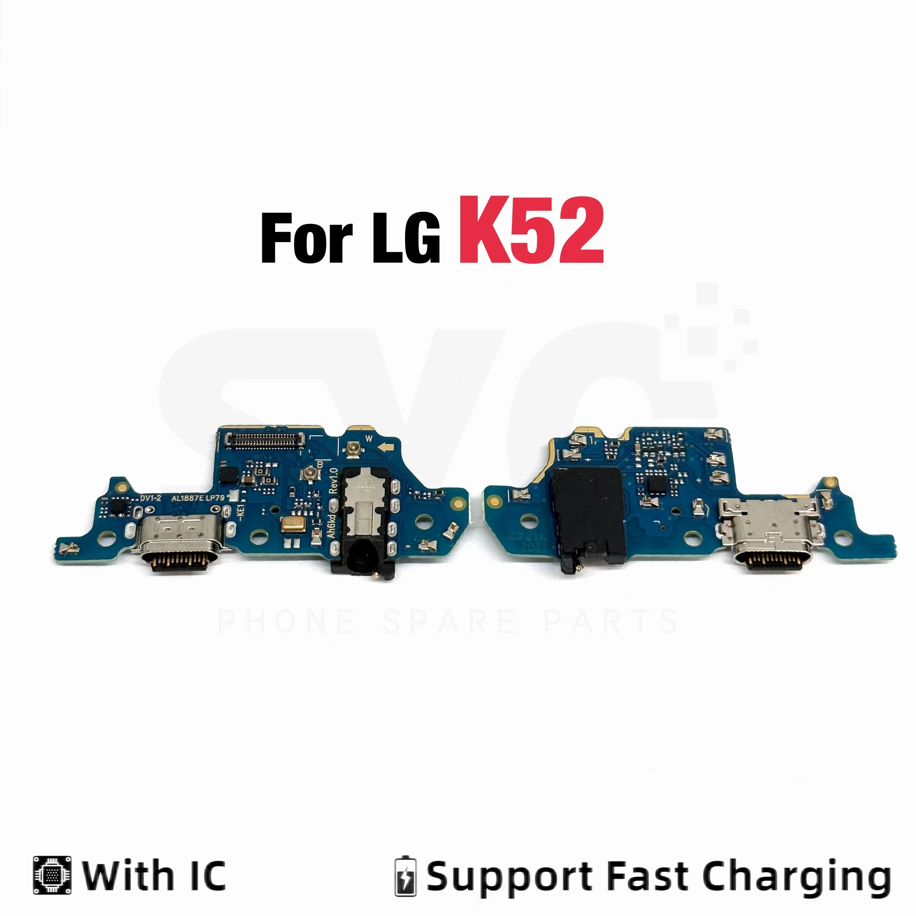 

SYC Good quality USB Charging Port Board Flex Cable Connector For LG K52 Microphone Module