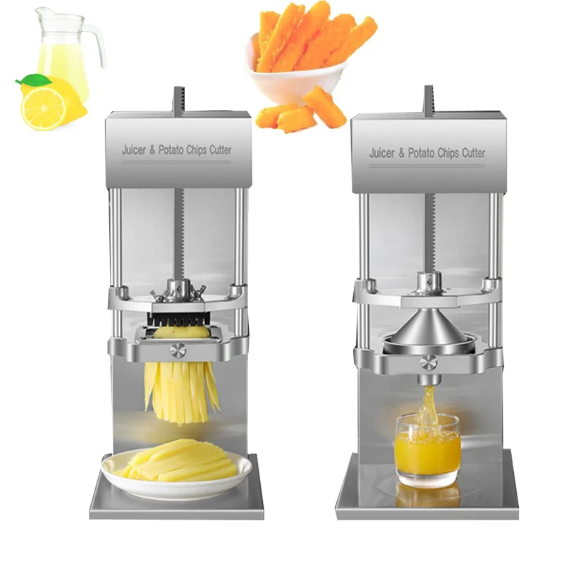 

Commercial Electric Press Pomegranate And Lemon Juice Press Juice Orange Juice Potato Slicer Vegetable Strip Pushing Machine