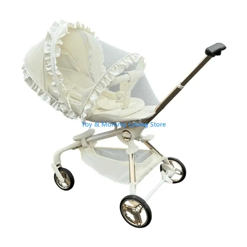 

Y1QF Декоративный чехол для детской коляски Sweet, полностью защищенный от насекомых, высокая плотность для использования на