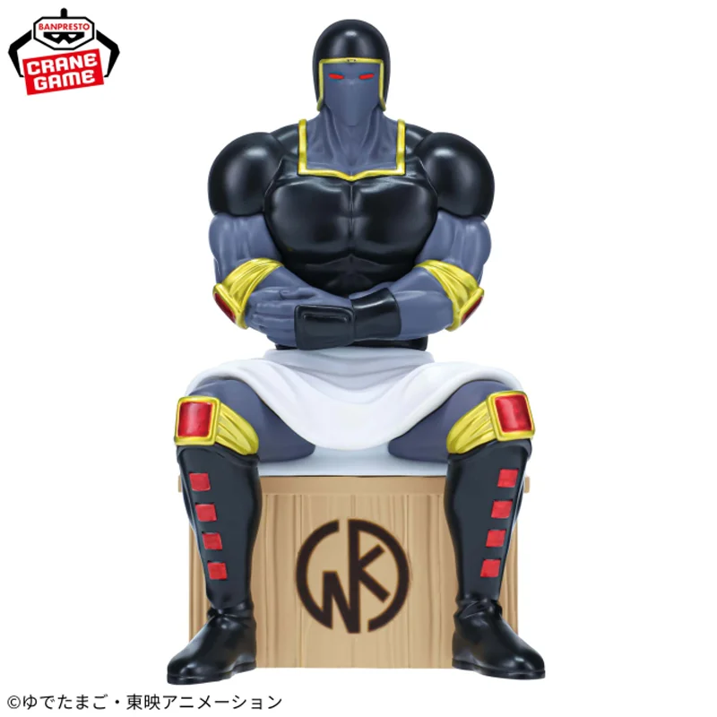 [Original Genuine] Bandai Banpresto The Animation Kinnikuman Warsman Sauna Version In Stock Figure Model Sitting Posture Doll