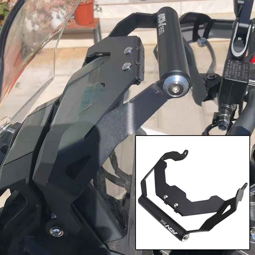 For Honda ADV 350 2022-2025 Motorcycle Accessories GPS Navigation Bracket Mobile Phone Holder Stand ADV350 2024