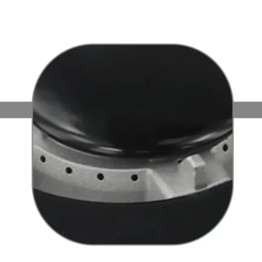 A Set Versatile Metal Gas Oven Stove Cap Suitable For Sabaf Stoves Crown Flame Cover Kitchen Accessories Cooking Supplies