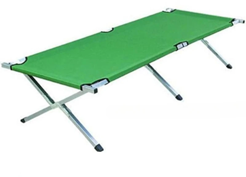 

Outdoor folding bed Accompanying bed Single lunch break bed Convenient aluminum alloy ultra-light
