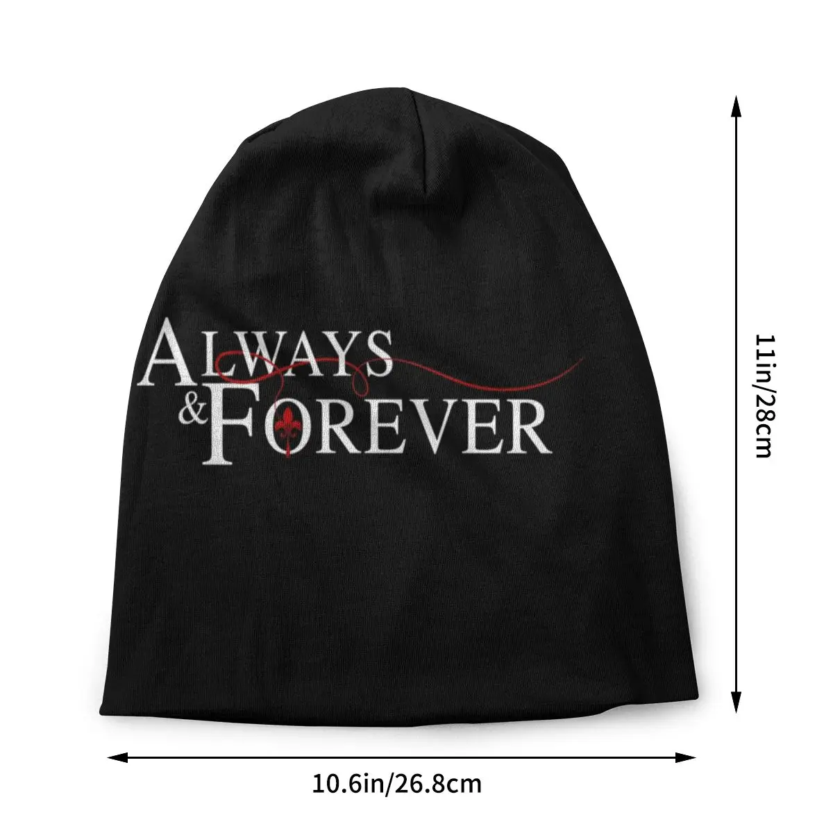 Always And Forever Bonnet Femme Cool Knitted Hat For Women Men Autumn Winter Warm The Vampire Diaries Beanies Caps