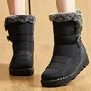Women’s 2025 Winter Boots – Waterproof Ankle Snow Shoes with Warm Fur & Low Heels 4