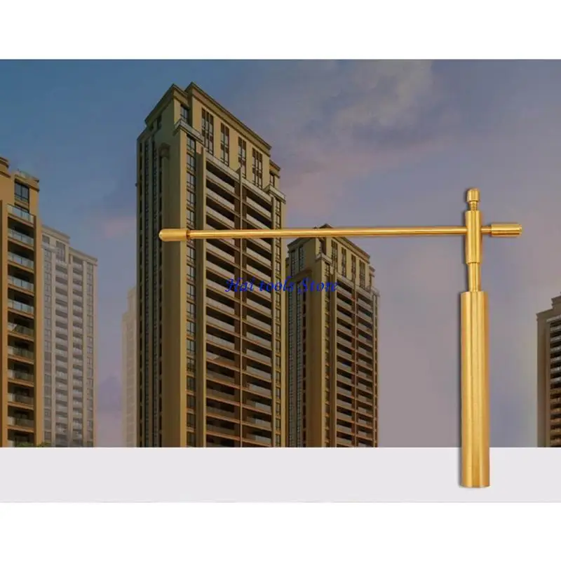 

X37E 2 шт./компл. биолокационные стержни, медный инструмент для обнаружения воды, регулируемые стержни, гибкий детектор для в