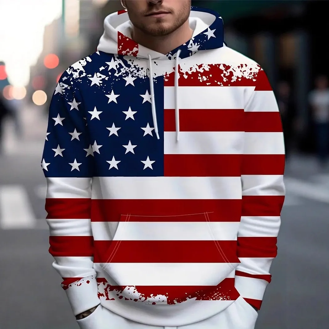 

Мужская толстовка с капюшоном с американской 3D цифровой печатью, модная универсальная мужская толстовка, кардиган, куртка, уличная мужская толстовка с капюшоном на молнии