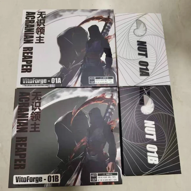 En stock: Figura de acción articulada VF Black Goku VitoForge VF Studio Wu Shi Scythe Lord, producto terminado