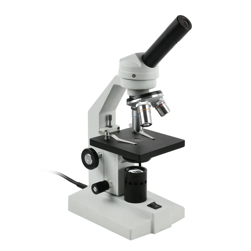 40X 100X 400X Compound Advance Biological Student Lab Microscope Coarse Fine Dual Focus