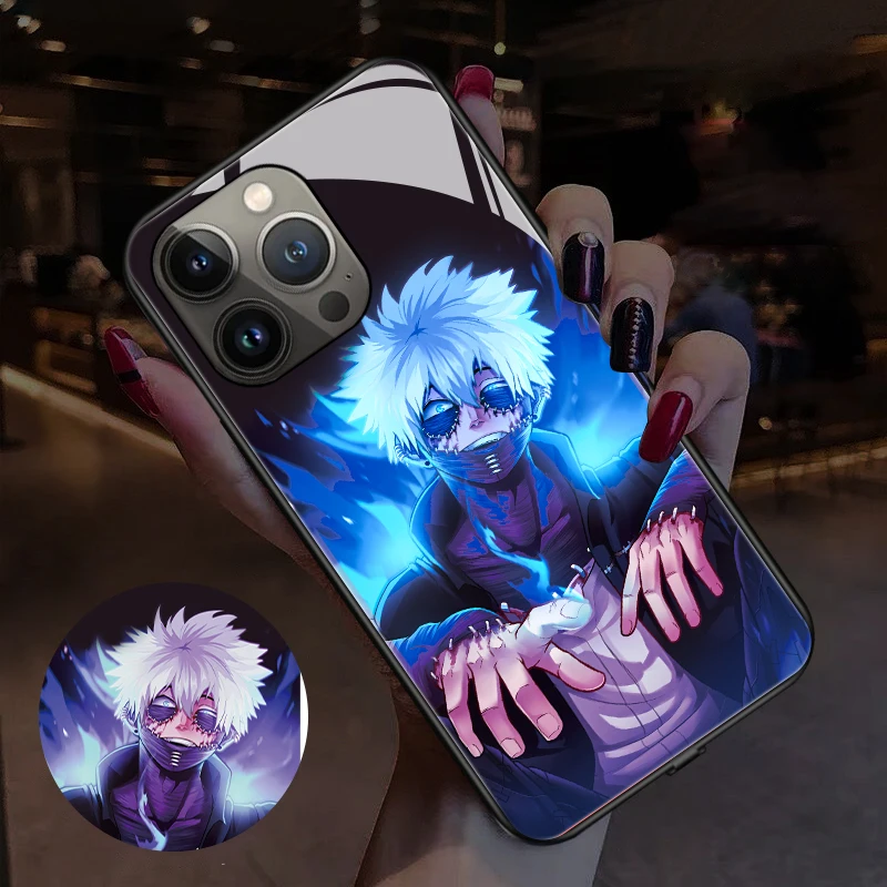 Anime Luminous Phone Case For Oneplus 7Pro 8T 9RT 10 ACE Pro Racing Nord N20 5G Hot Blood