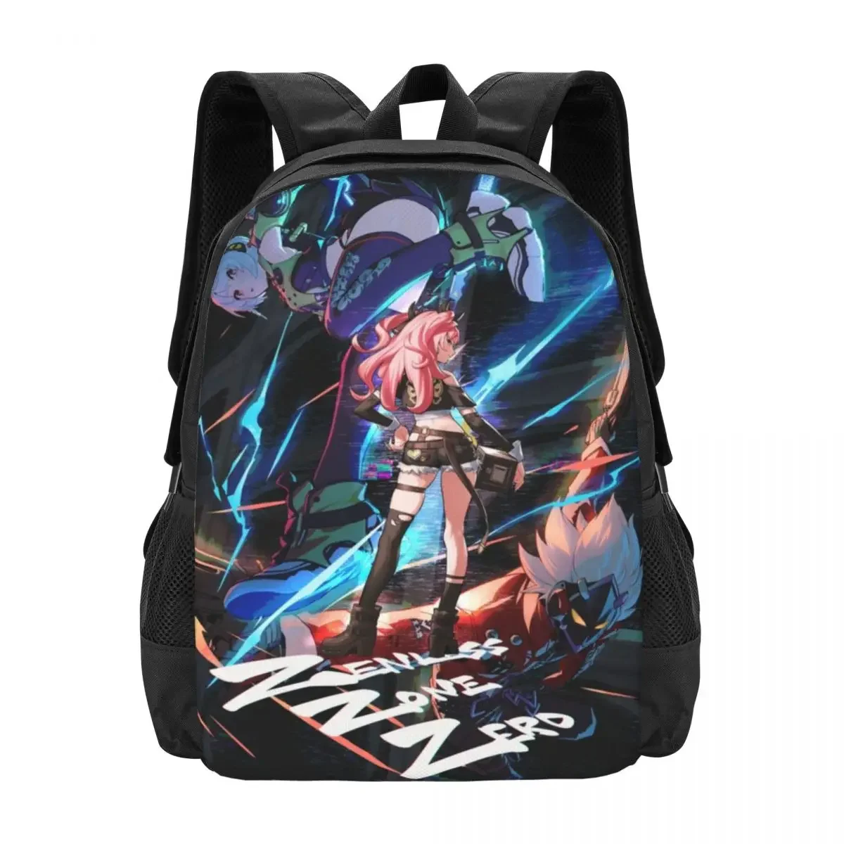 Anime Zenless Zone Zero Travel Laptop Backpack, Business College School Computer Bag Gift for Men & Women