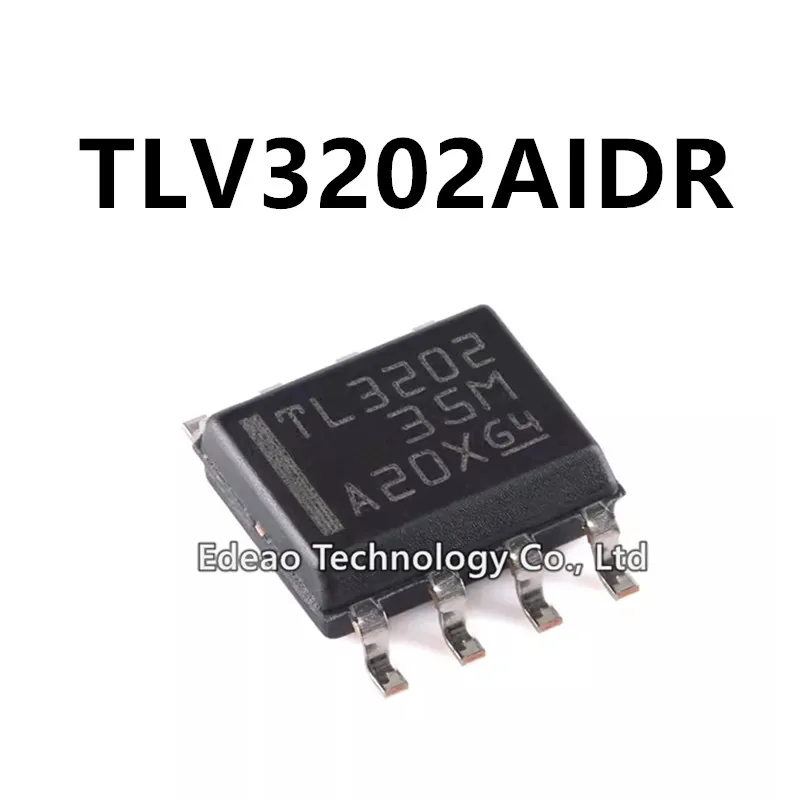 10~100Pcs/lot NEW TLV3202AIDR SOP-8 TLV3202AID TLV3202A TLV3202 SMD Marking:TL3202