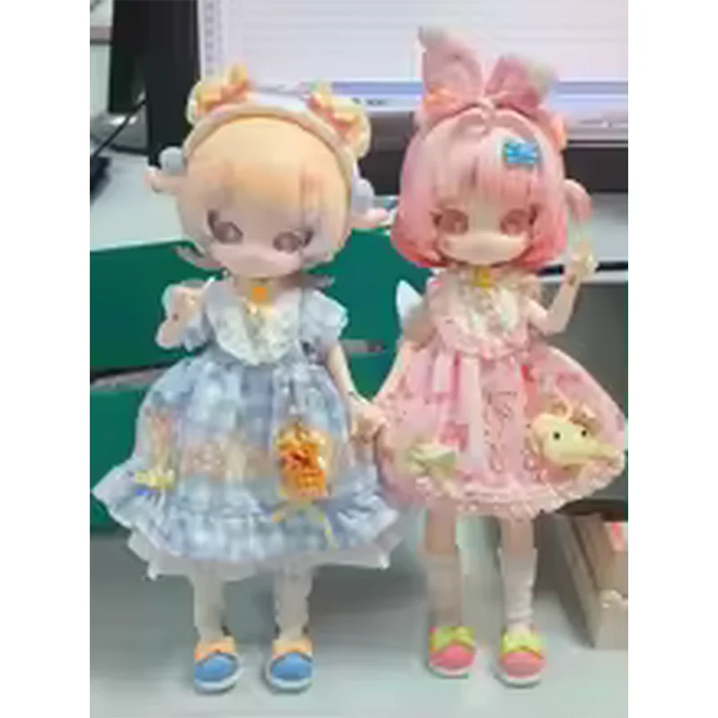 오리지널 Come4free 민티 판타지 포레스트 Bjd 블라인드 박스, 움직이는 인형, 동물 액션 피규어, 모델 장난감 선물, 12 포인트 1/12