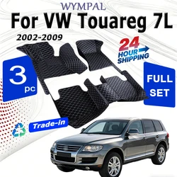 Car Floor Mats For VW Volkswagen Touareg 7L 2002~2009 5saet Waterproof Protective Pad Car Matt Tapetes Automovil Car Accessories