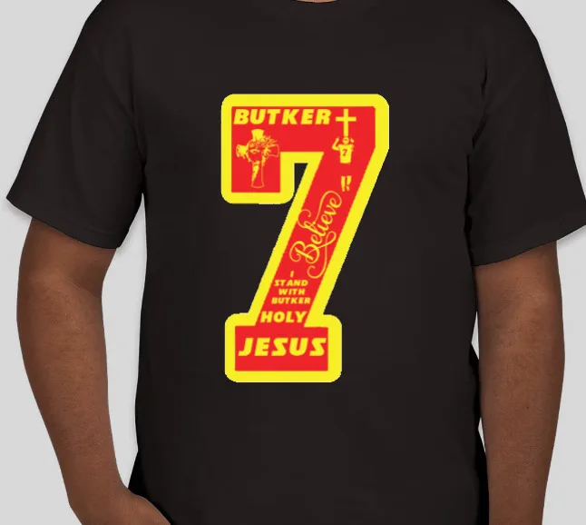 Harrison Butker jesus holy we stand with shirt Chiefs t fan gear