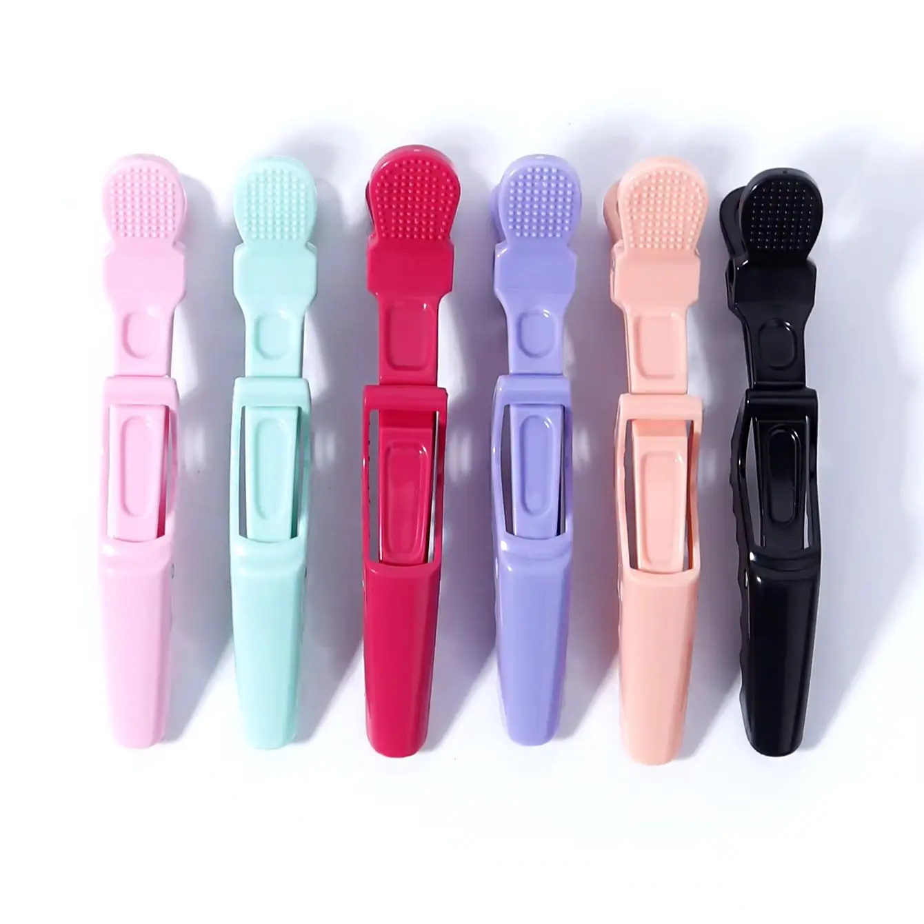 4-piece set of crocodile professional hair salon styling hair clips and accessories Special for real hair wigs