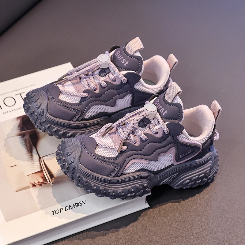 

Детская спортивная обувь для мальчиков. Модная дышащая повседневная спортивная обувь с сеткой. Легкие студенческие кроссовки для бега.