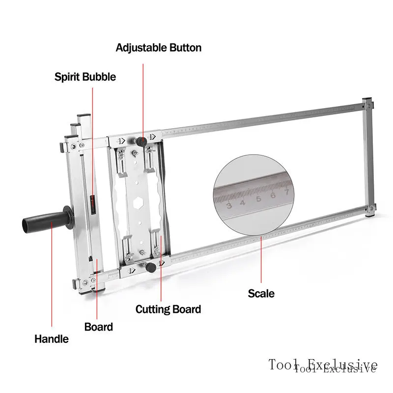 Multifunctional Electric Circular Saw Cutting Board Portable Guide Positioning Wood Cutting Board Cutting Machine Accessories