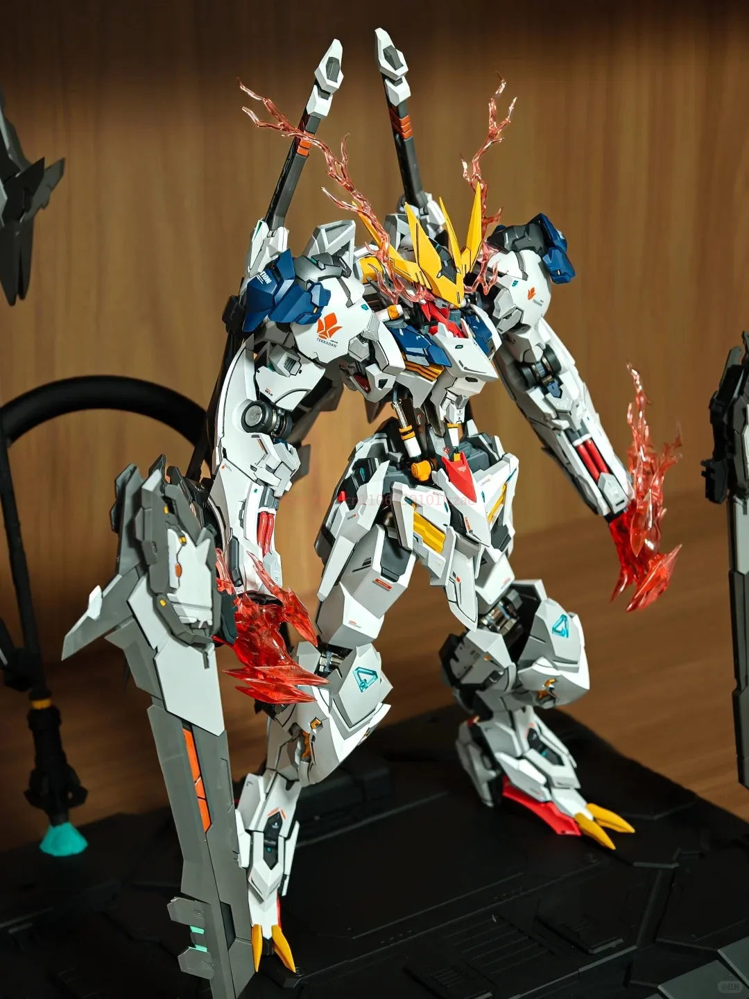 Wolf Technology Figur 1/100 Wolf King Legierungsskelett-Bausatz Mecha Stitch Montagemodell-Kit Actionfigur Spielzeug Geschenke